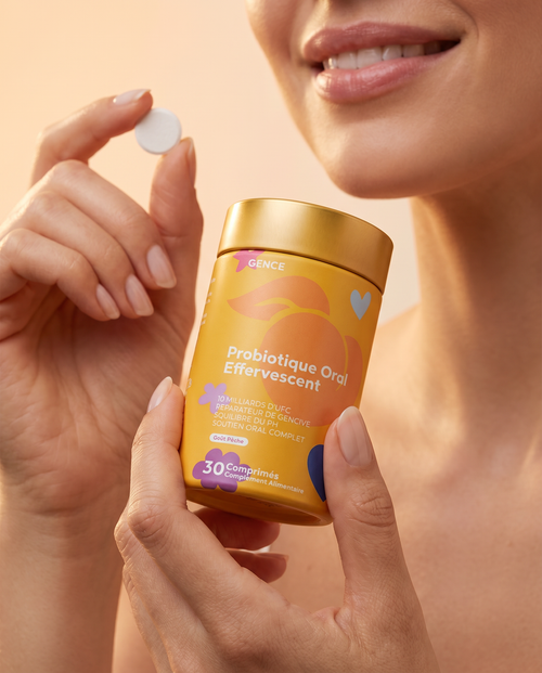 Probiotique Oral Effervescent - mains femme